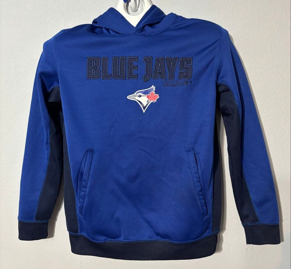 Toronto Blue Jays Youth Large L Hoodie MLB Genuine Merchandise Blue Pullover